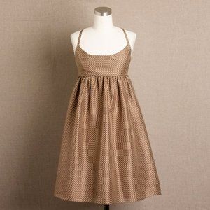 J Crew Silk empire waist dress